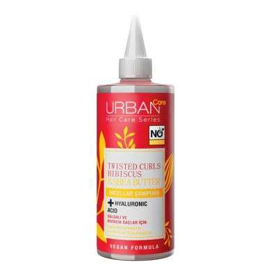 URBAN CARE TWISTED CURLS HIBISCUS ET BEURRE DE KARITE SHAMPOING MICELAIRE340 ML