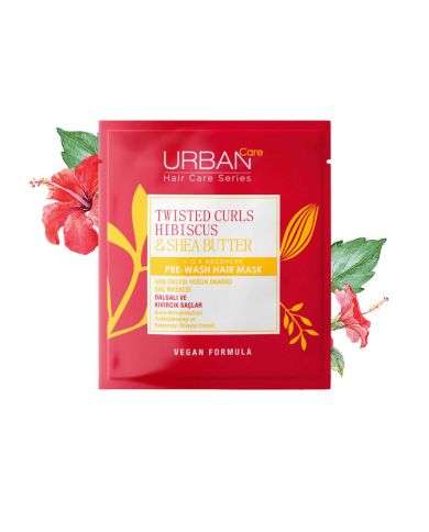 URBAN CARE TWISTED CURLS HIBISCUS ET BEURRE DE KARITE MASQUE 50 ML