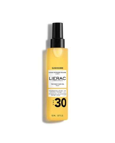 LIERAC SUNISSIME HUILE SOYEUSE SOLAIRE SPF 30 CORPS 150 ML