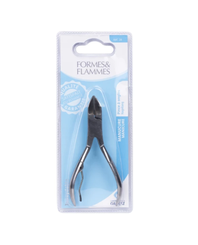FORMES ET FLAMMES PINCE A ONGLES MANICURES 10 CM REF 28