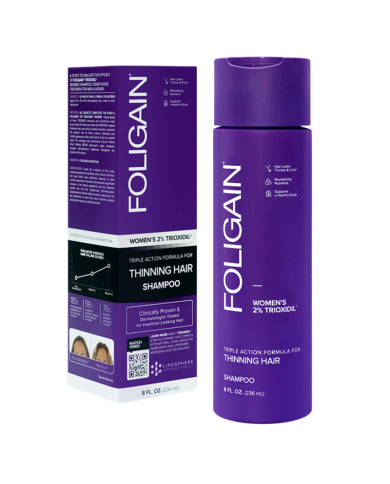 FOLIGAIN SHAMPOING FEMME VOLUMATEUR TRIPLE ACTION 2% TRIOXIDIL 236 ML