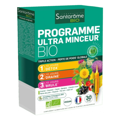 Programme Ultra Minceur Santarome Bio