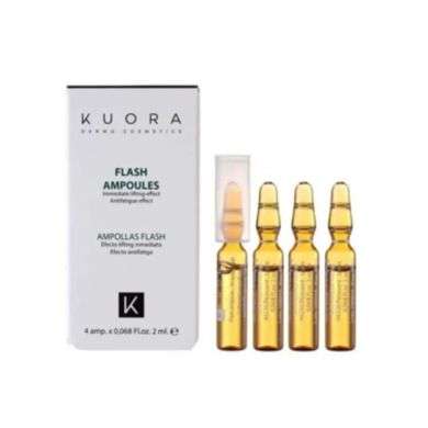 KUORA AMPOULE FLASH EFFET LIFTING IMMEDIAT 4 AMPOULES