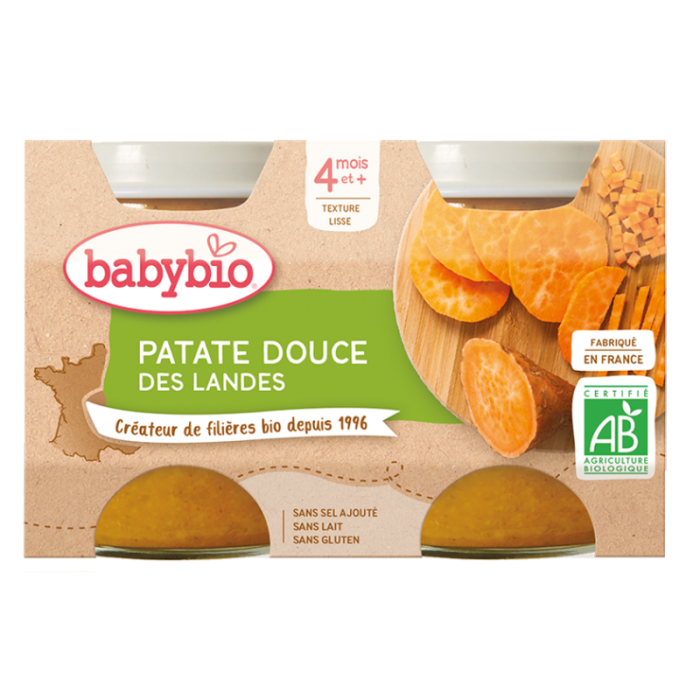 Purée Bio Babybio Patate Douce