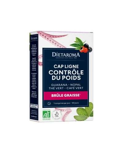 DIETAROMA CAPLIGNE BRULE GRAISSE ET CONTROLE DU POIDS BIO 30 COMPRIMES