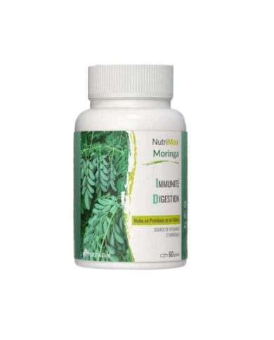 NUTRIMAX MORINGA 60 GELULES DOSEES A 380 G