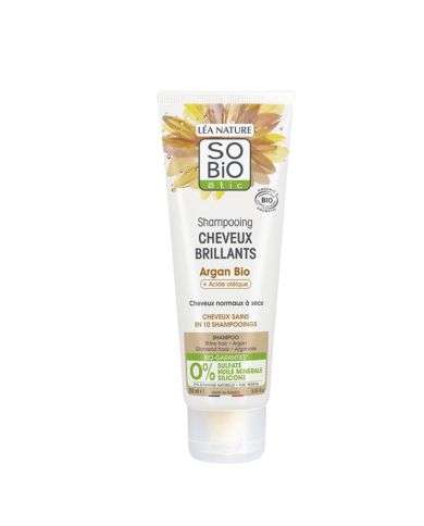 SO BIO SHAMPOING CHEVEUX BRILLANTS ARGAN BIO 250 ML