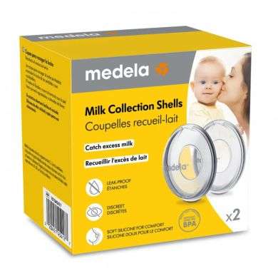 MEDELA COQUILLE DE RECUEIL DE LAIT 2