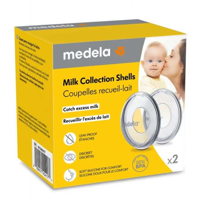 MEDELA COQUILLE DE RECUEIL DE LAIT 2