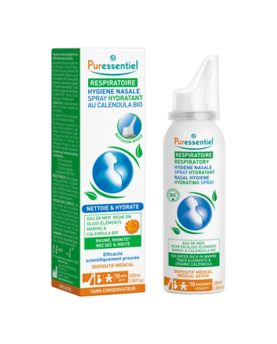 PURESSENTIEL SPRAY HYGIENE NASALE HYDRATANT NETTOYANT 100 ML