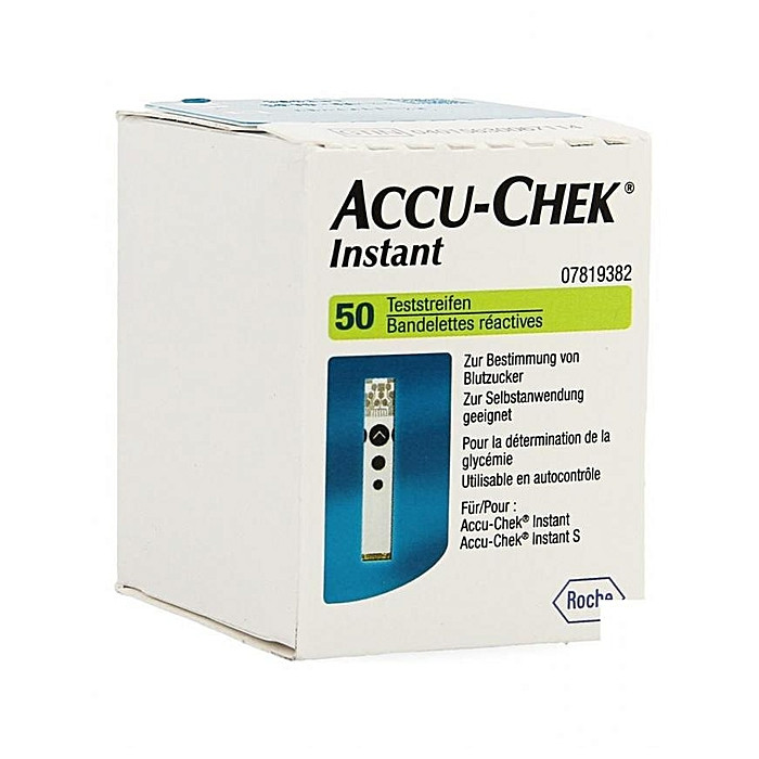 ACCU CHEK INSTANT BOITE DE 50 BANDELETTES