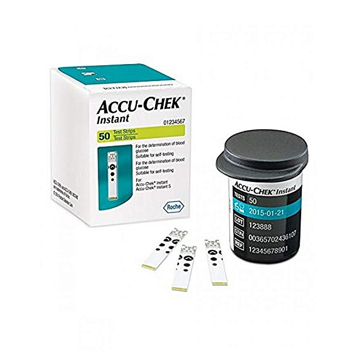 ACCU CHEK INSTANT BOITE DE 50 BANDELETTES