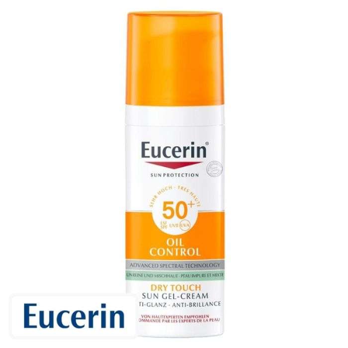 EUCERIN OIL SUN PROTECT CONTROL TOUCHER SEC 50 ML 