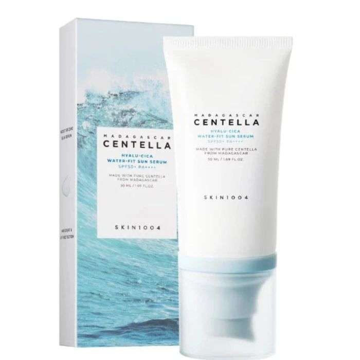 MADAGASCAR CENTELLA HYALU CICA WATER FIT SUN SERUM SPF 50+ PA 50+ ML