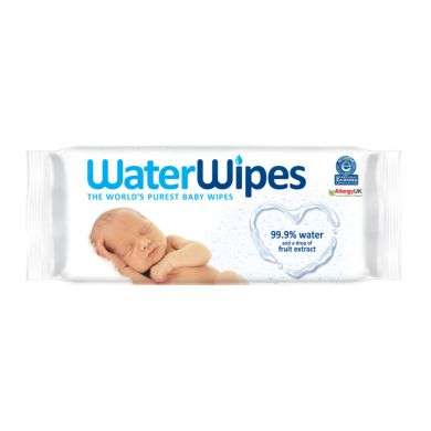 WATERWIPES 60 LINGETTES BEBE