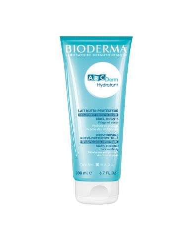 BIODERMA ABCDERM LAIT NUTRI PROTECTEUR 200 ML