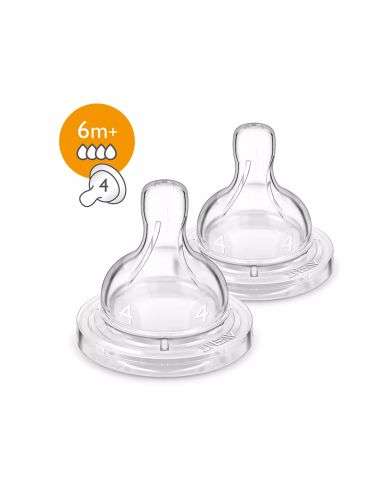 AVENT CLASSIQUE 2 TETINES-6M+ / 4T