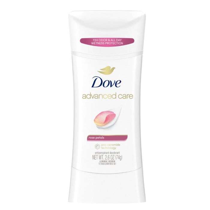 DOVE ADVANCED CARE ROSE PETALS 74 G 72H