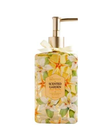IDC INSTITUTE GEL DOUCHE PARFUME JARDIN VANILLE 780 ML REF 40102