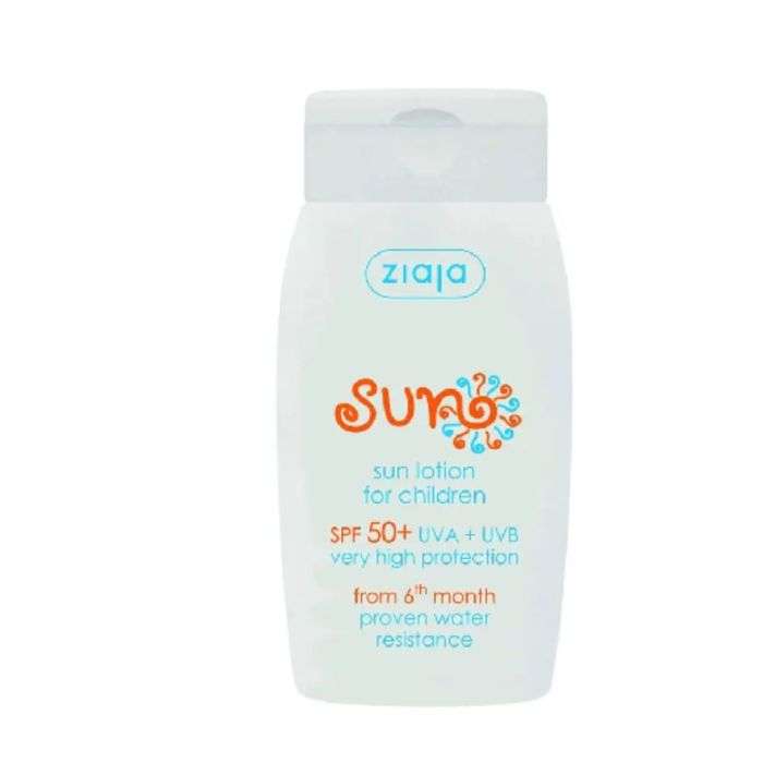 ZIAJA SUN LOTION POUR ENFANTS SPF 50+ A PARTIR DE 6 MOIS 125 ML