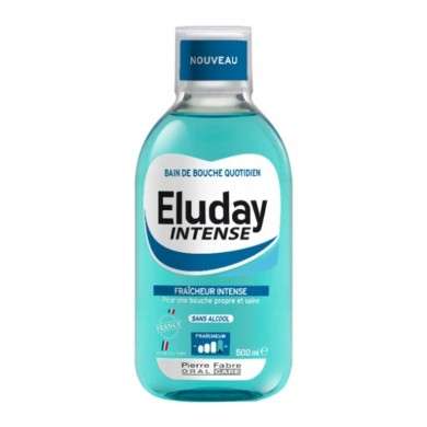 ELGYDIUM ELUDAY BAIN DE BOUCHE FRAICHEUR INTENSE 500 ML