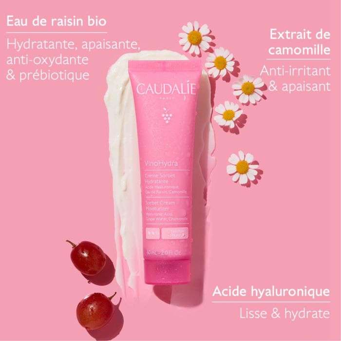 CAUDALIE VINOSOURCE HYDRA CREME SORBET HYDRATANTE 40 ML