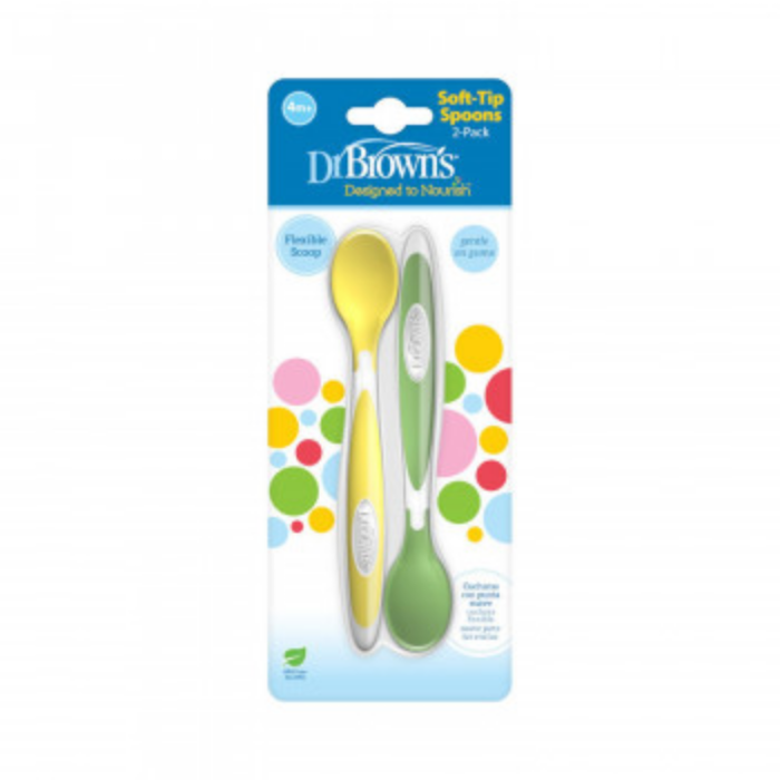DR BROWNS CUILLERE A POINTE SOUPLE PACK DE 2