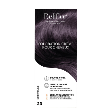 BELIFLOR COLORATION CHEVEUX 23 NOIR VIOLINE 135 ML