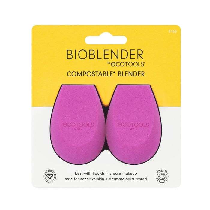 ECOTOOLS BIOBLENDER DUO EPONGE DE MAKE UP