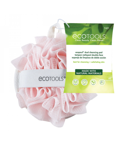 ECOTOOLS ECOPOUF TAMPON DE NETTOYAGE DOUBLE
