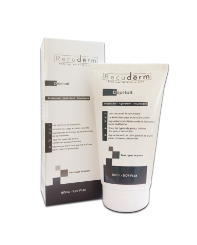RECUDERM DEPI LAIT CORPOREL ECLAIRCISSANT 150 ML