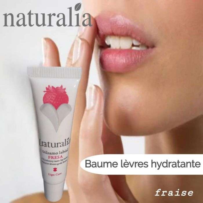 NATURALIA BAUME LEVRES GOUT FRAISE