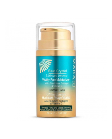 MAKARI CRISTAL BLEU ULTIME INTENSE HYDRATANT VISAGE VITALITE 50 ML