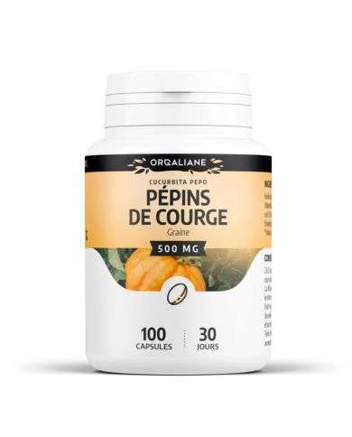 GPH HUILE DE PEPINS DE COURGE 100 CAPSULES