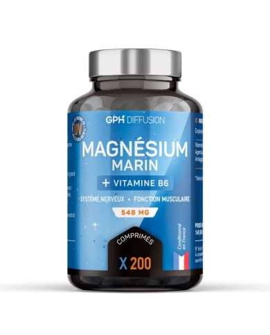 GPH MAGNESIUM MARIN + VITAMINE B6 200 GELULES