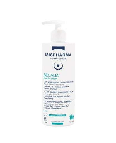 ISISPHARMA SECALIA BODY LOTION LAIT NOURRISSANT ULTRA CONFORT 400ML