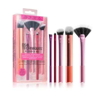 REAL TECHNIQUES KIT DE BROSSE ESSENTIELS POUR L'ARTISTE