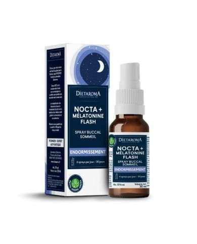 DIETAROMA NOCTA+MELATONINE FLASH SPRAY BUCCAL SOMMEIL 30 ML