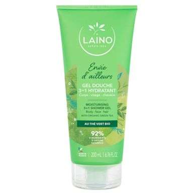 LAINO GEL DOUCHE 3 EN 1 HYDRATANT ENVIE D AILLEUR 200 ML