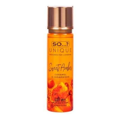 MISS SO UNIQUE SPRAY CORPS SWEET AMBER 150 ML