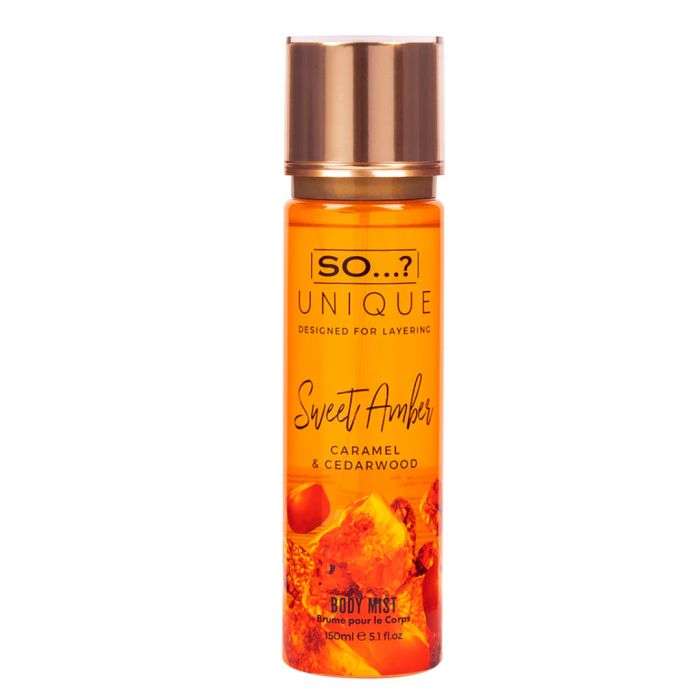 MISS SO UNIQUE SPRAY CORPS SWEET AMBER 150 ML