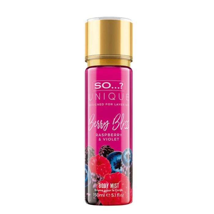 MISS SO UNIQUE SPRAY CORPS BERRY BLISS 150 ML