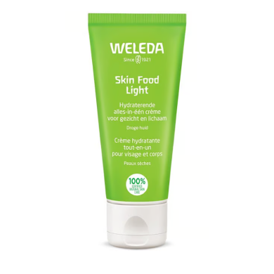 WELEDA SKIN FOOD LIGHT CREME HYDRATANTE TOUT EN UN VISAGE ET CORPS PEAUX SECHES 75 ML
