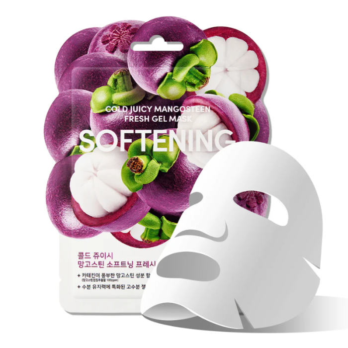 NATURE REPUBLIC COLD JUICE MANGOSTEEN FRESH GEL MASK SOFTENING