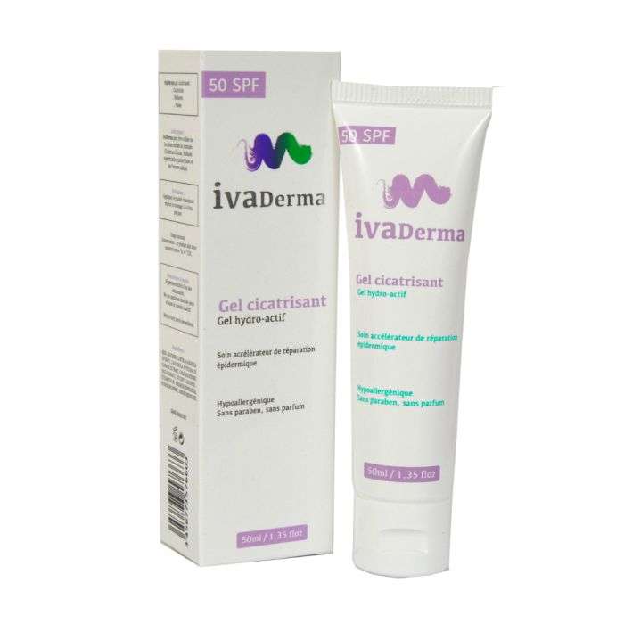IVADERMA GEL CICATRISANT SPF 50 GEL HYDRO ACTIF 50 ML