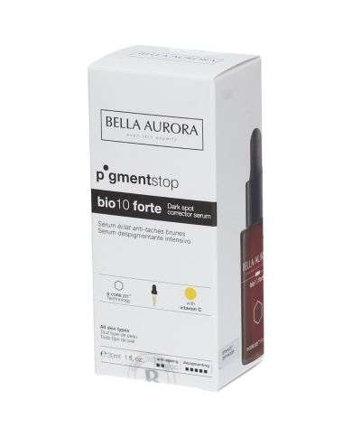 BELLA AURORA PIGMENT STOP BIO 10 FORTE SERUM ECLAT TOUT TYPE DE PEAU 30 ML
