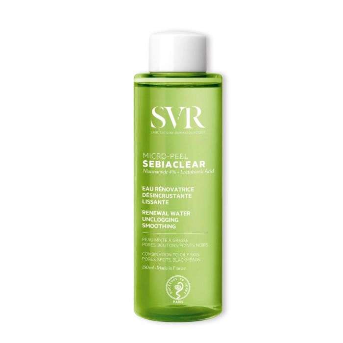 SVR MICRO-PEEL SEBIACLEAR PEAUX MIXTES A GRASSES 150 ML