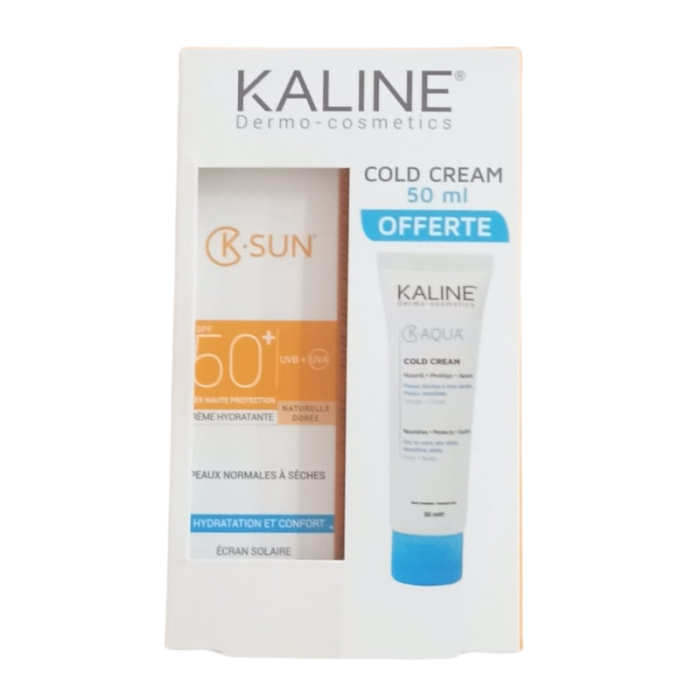 Duo Protection Solaire Crème SPF 50+ avec Cold Cream Offerte