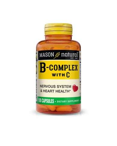MASON NATURAL B COMPLEX AVEC VITAMINE C 100 CAPSULES