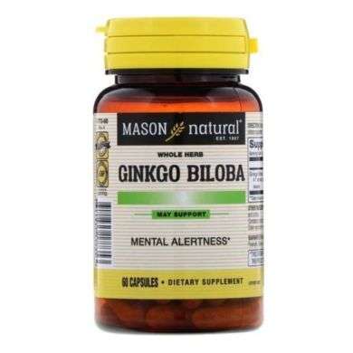 MASON NATURAL GINKGO BILOBA 60 CAPSULES
